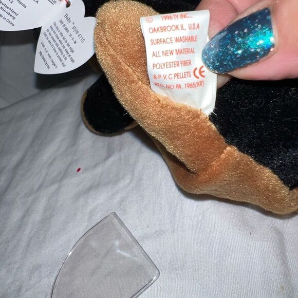 TY Original Beanie Baby “Doby” Style 4110 - Picture 9 of 9